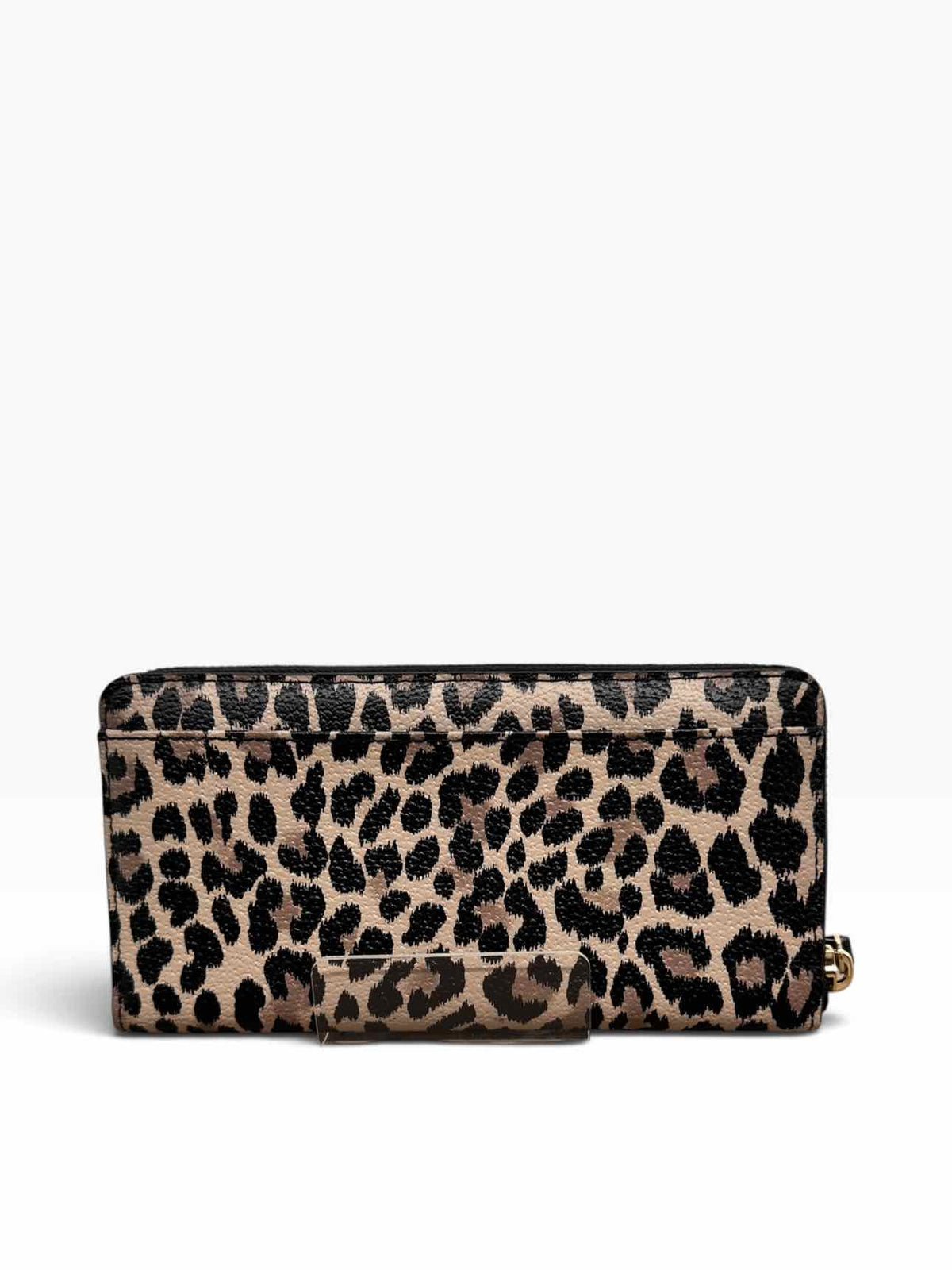 Kate Spade Leopard Print Zip Around Wallet