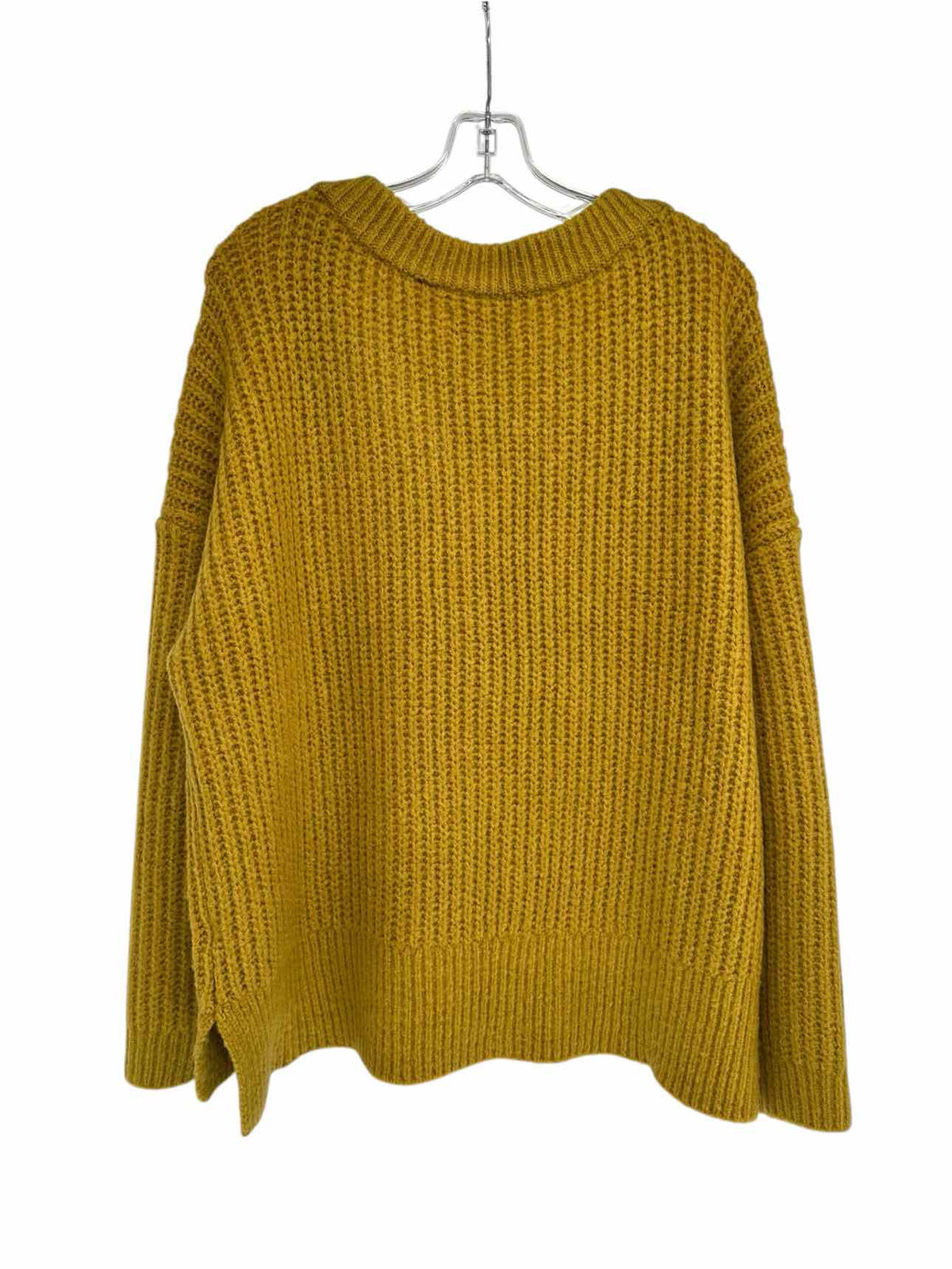 Lucky Brand Mustard Sweater Size L **NEW**