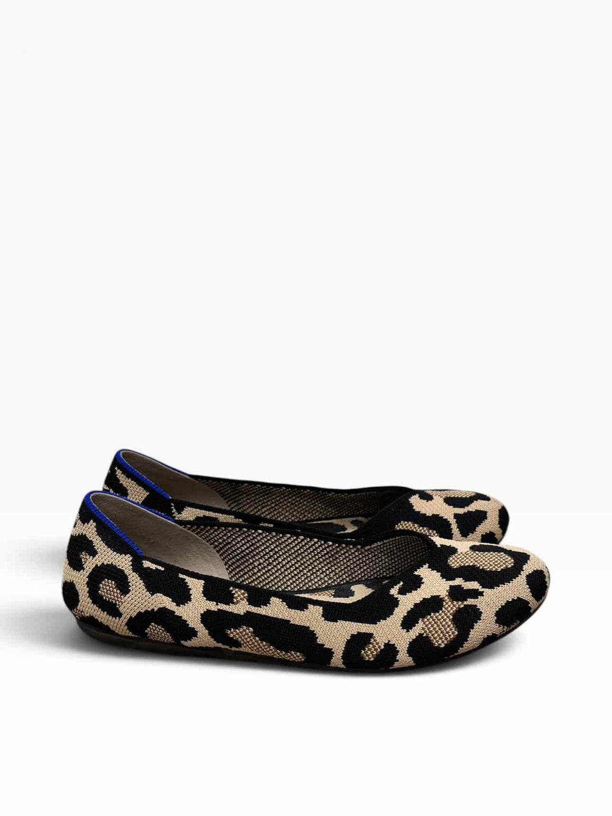 Rothy's The Flats Leopard Print Shoe Size 8