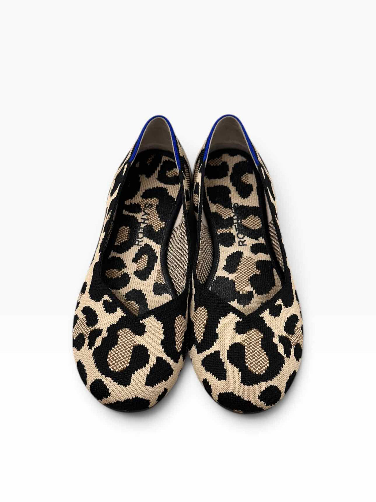 Rothy's The Flats Leopard Print Shoe Size 8