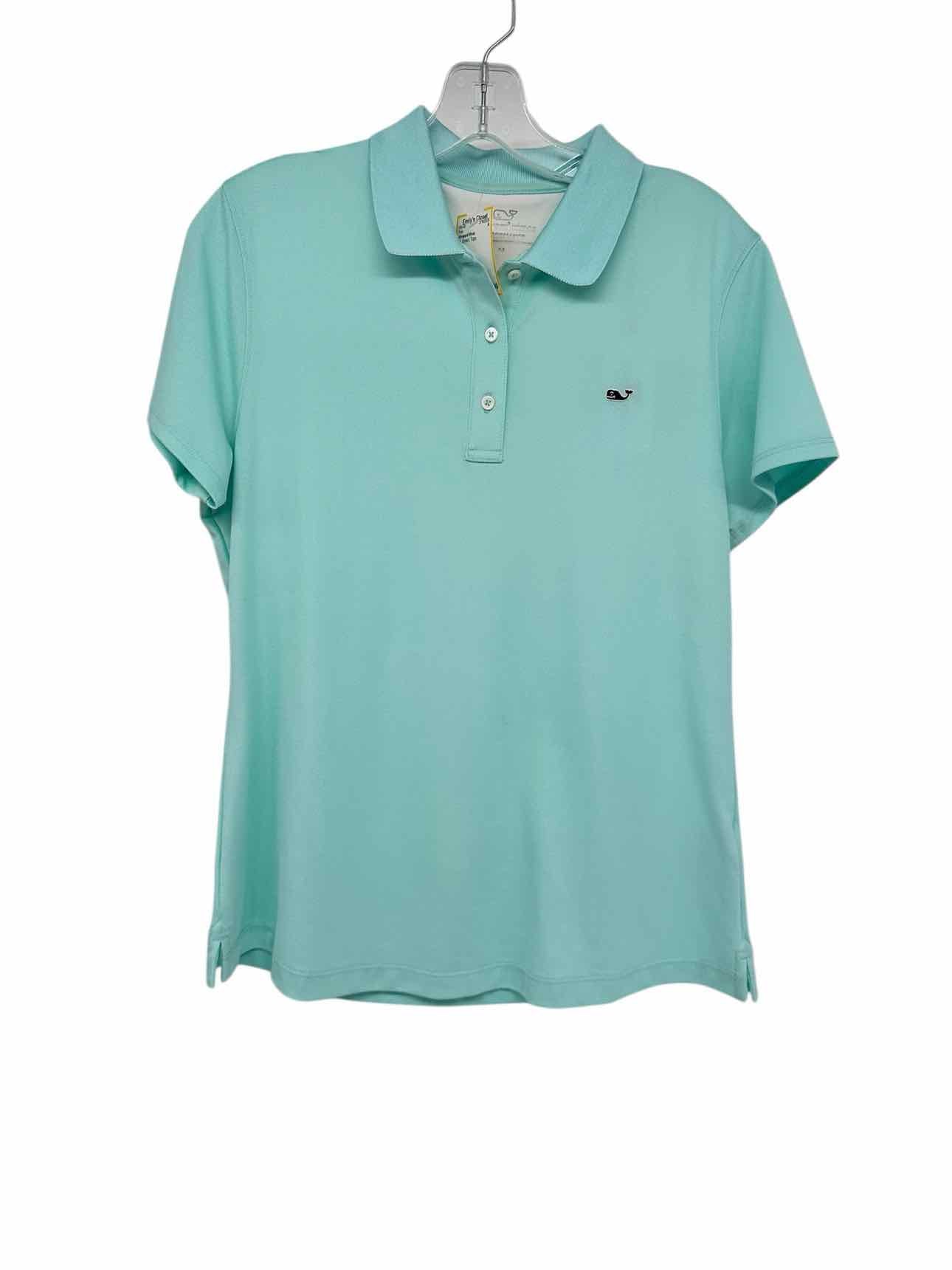 Vineyard Vines Lt. Green Size M Polo