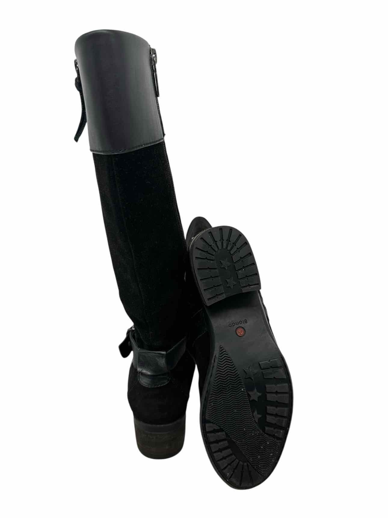 Biondo Black Boots Shoe Size 8