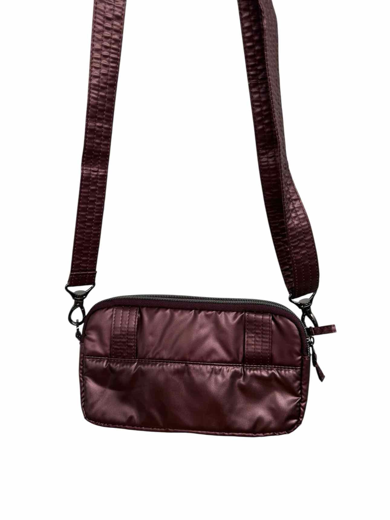 Lug Coupe XL Maroon Nylon Crossbody