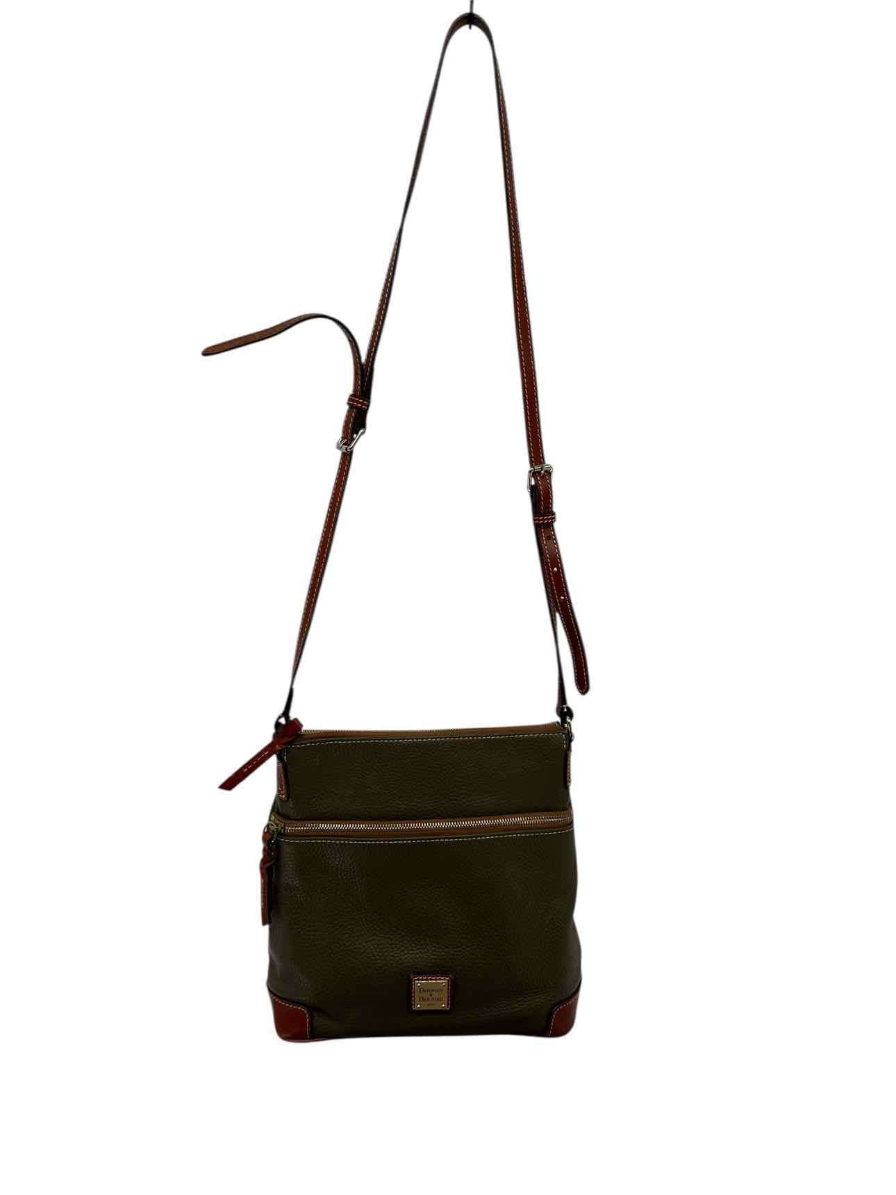 Dooney & Bourke Pebbled Grain Crossbody Green