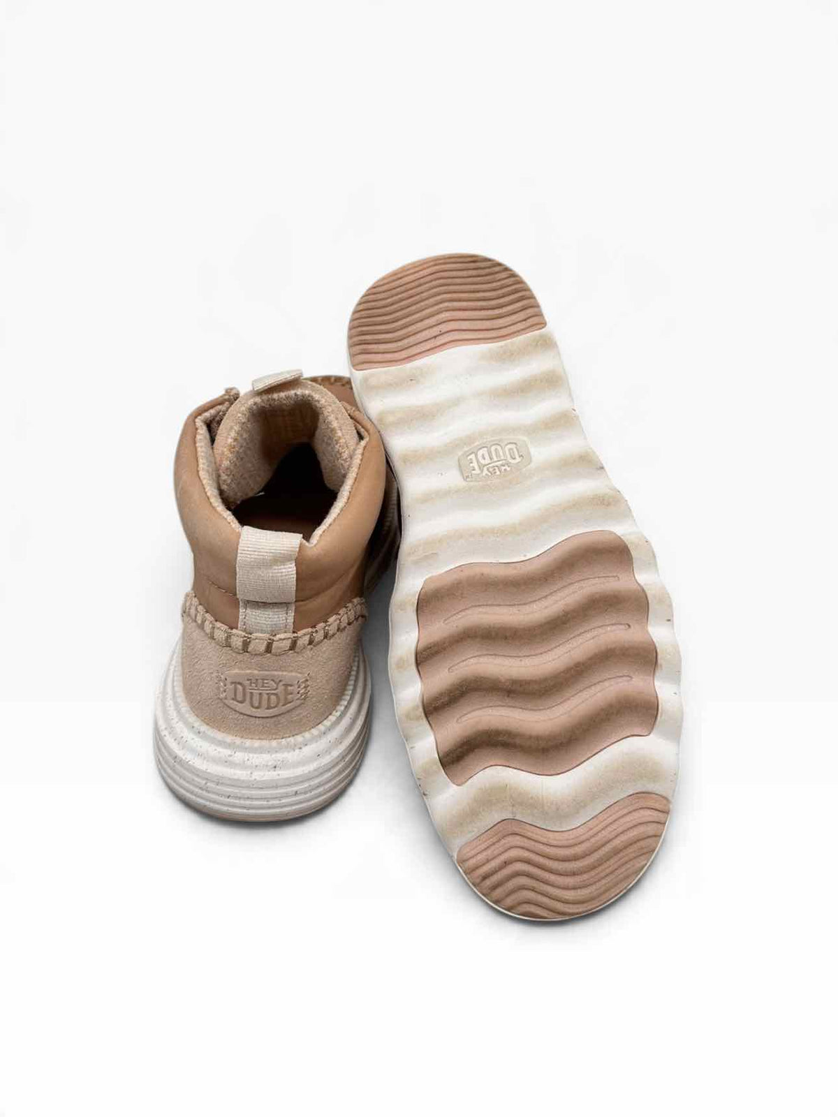 Hey Dude Beige Reyas Boots Shoe Size 7