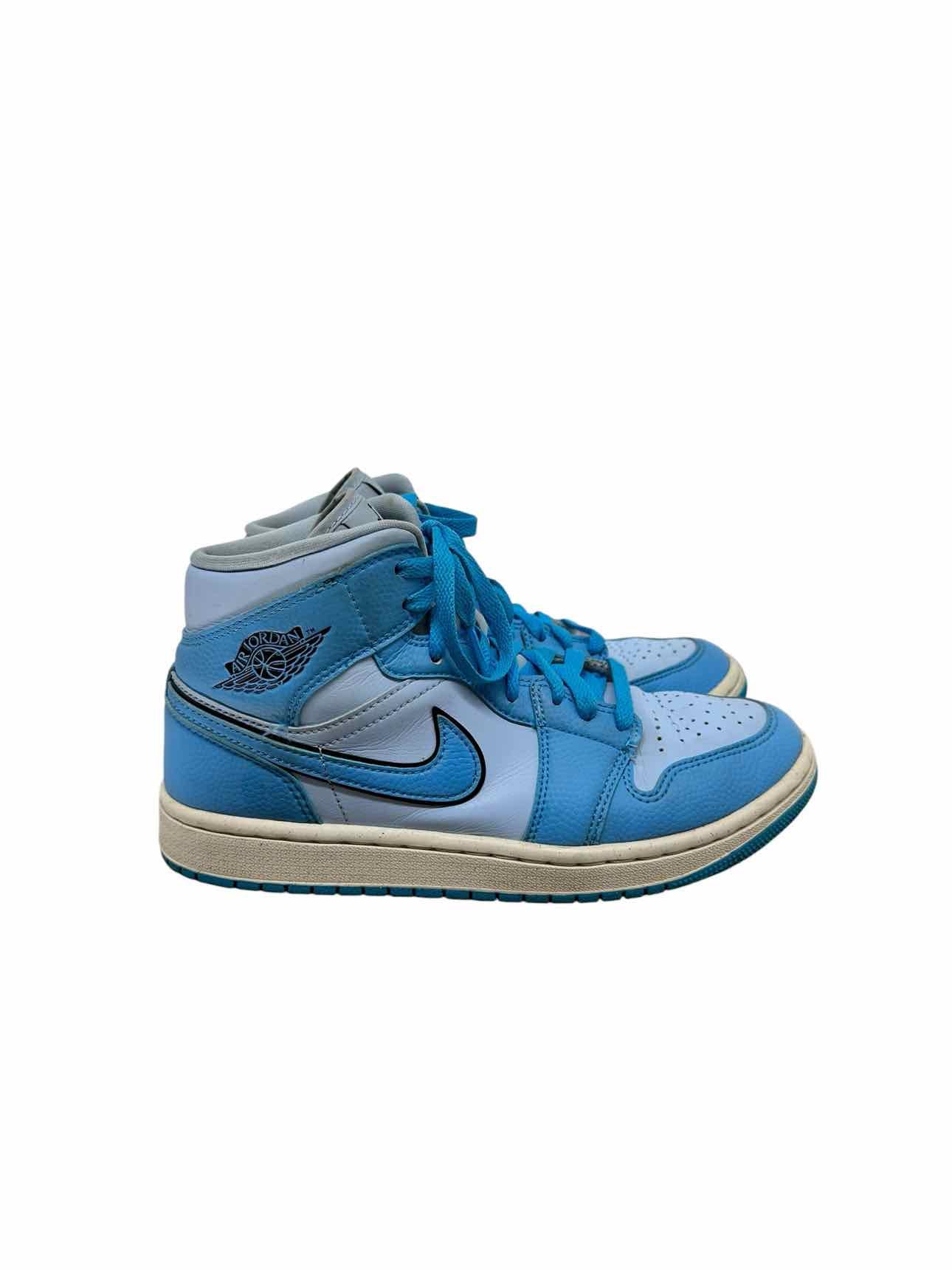 Nike Air Jordan 1 Mid SE in Ice Blue Shoe Size 8