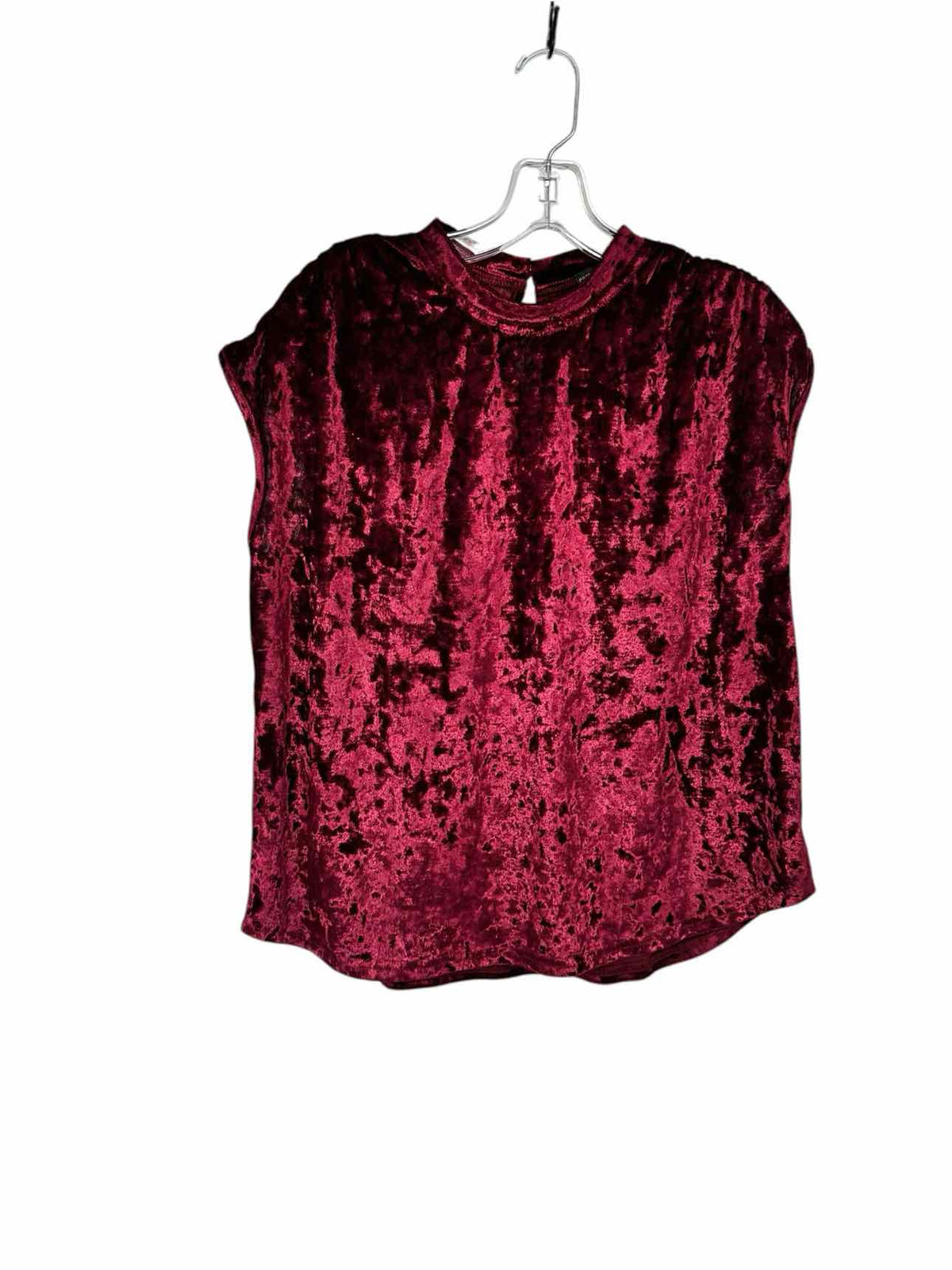 Coco +  Carmen Lorelai Crushed Velour Top Size S/M **NEW**