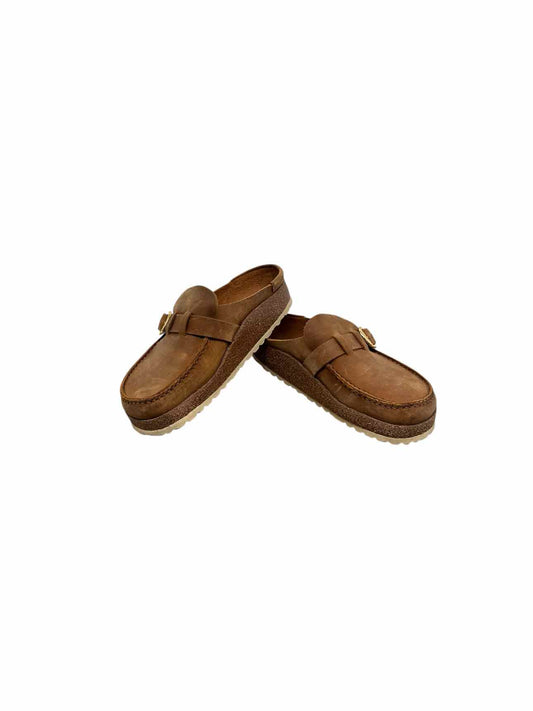Birkenstocks Buckley Clogs Tan Shoe Size 7