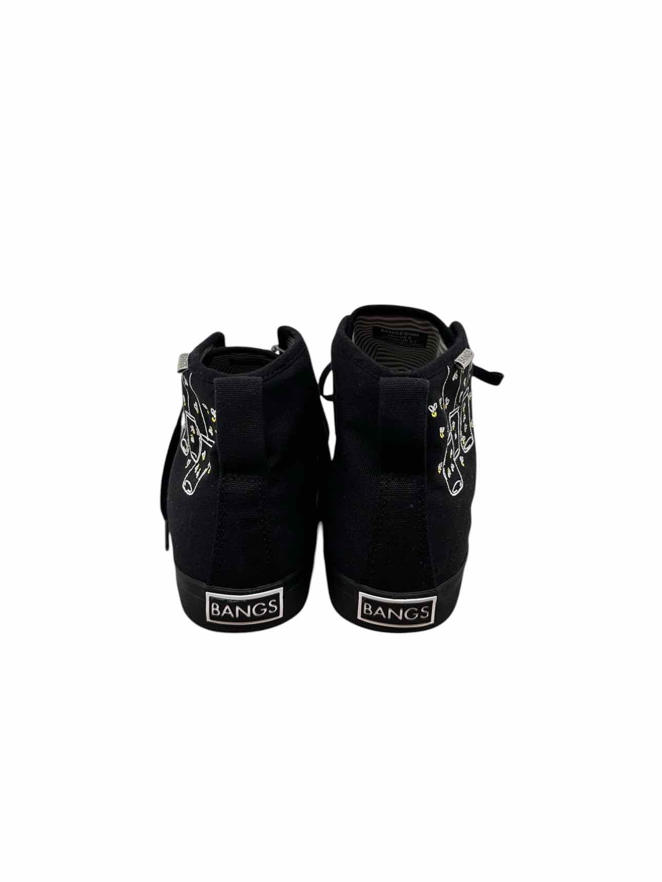 Bangs Onyx Fire Fly High Tops Sneakers Shoe Size 9.5 **NEW**