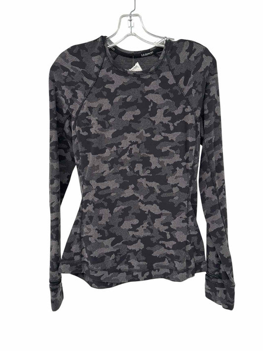 Lululemon Close to Crossing Long Sleeve Rulu Gray Size 10