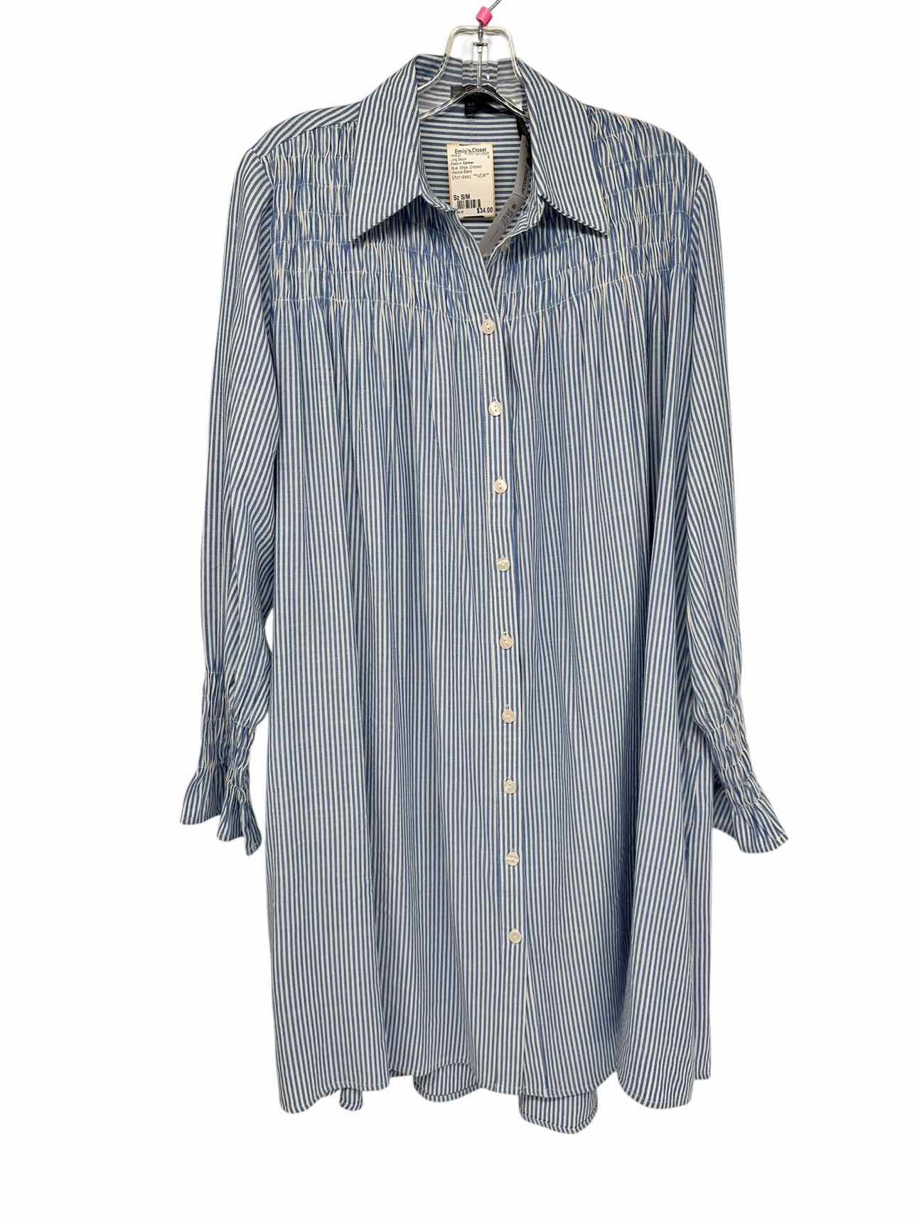 Coco +  Carmen Blue Size S/M Long Sleeve **NEW**