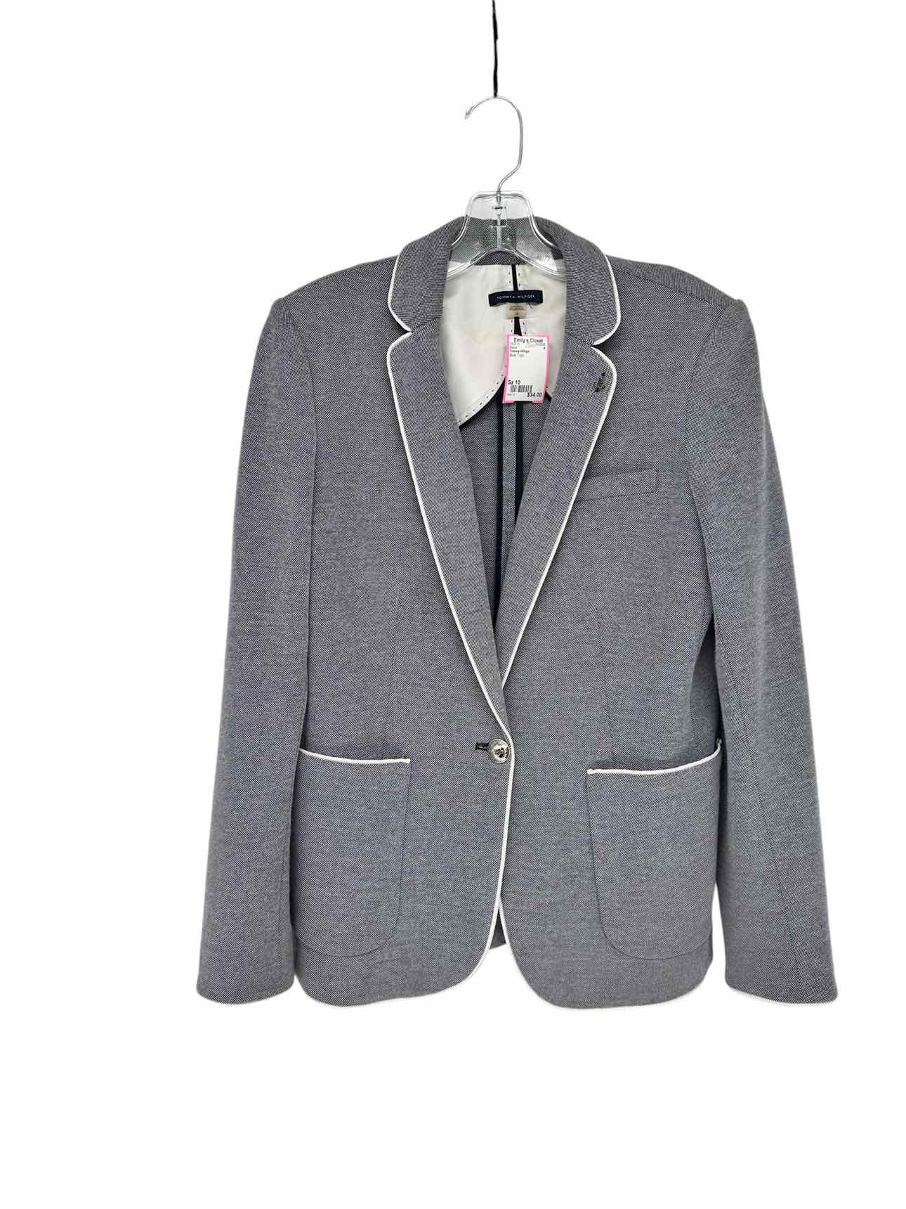 Tommy Hilfiger Blue Size 10 Blazer