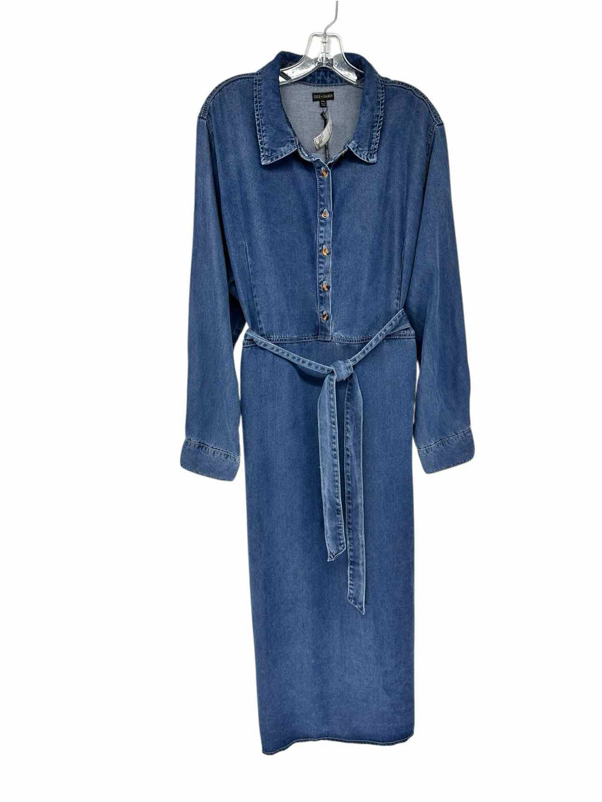 Coco +  Carmen Blue Size XXL Long Sleeve Dress **NEW**