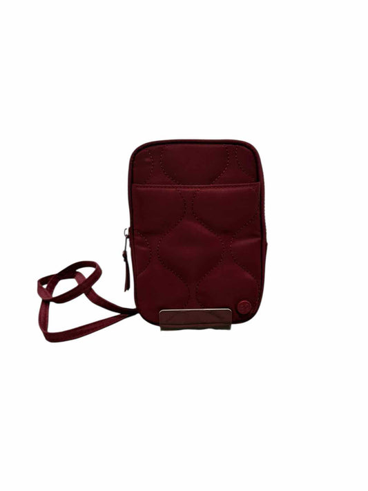 Samantha Brown Burgundy Nylon Crossbody **NEW**