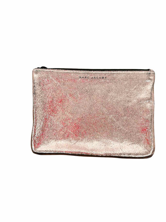 Marc Jacobs Rose Gold Leather Handheld
