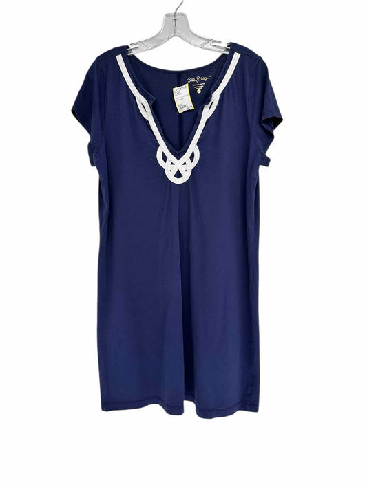 Lilly Pulitzer Brewster T-shirt Dress in True Navy Size XL