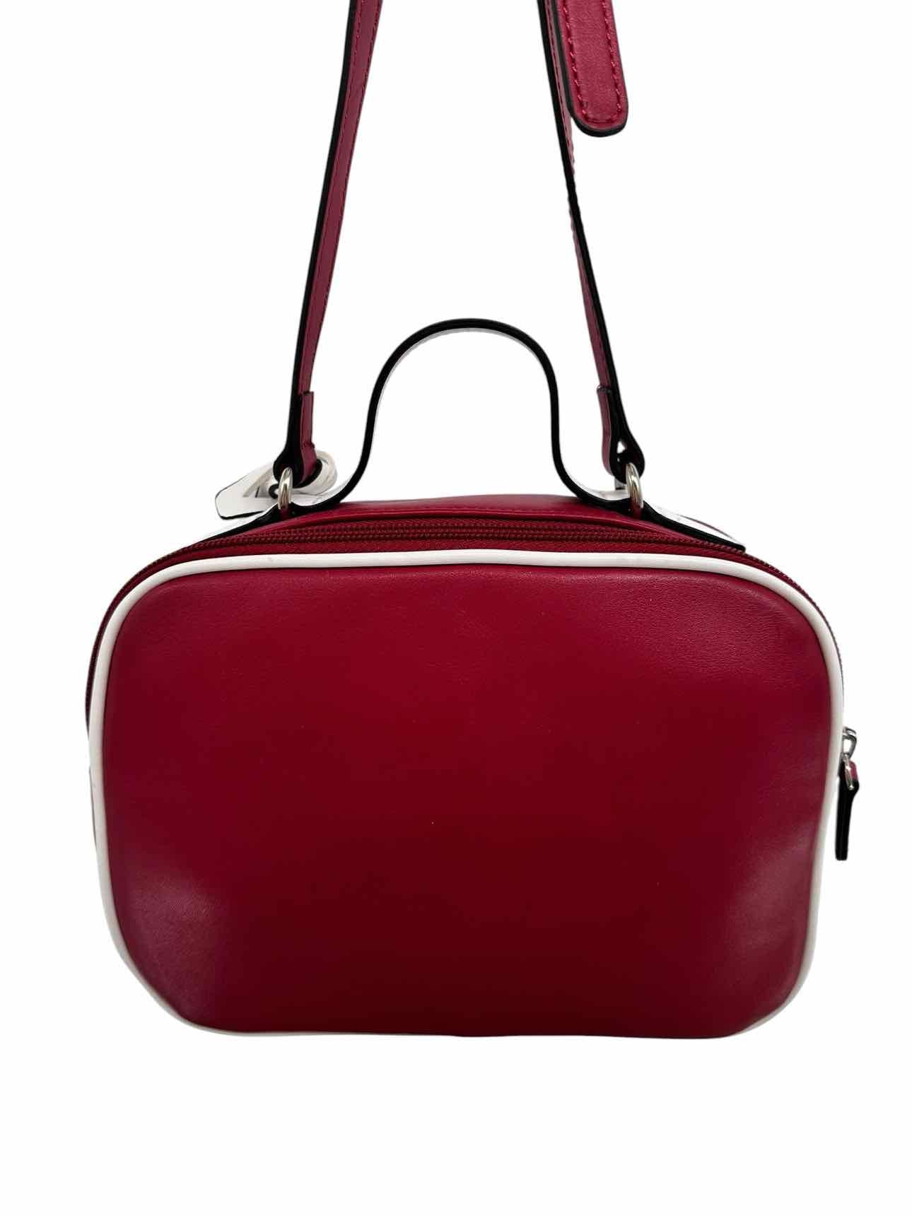 Nine West Table Treasures Red Faux Leather Crossbody **NEW**