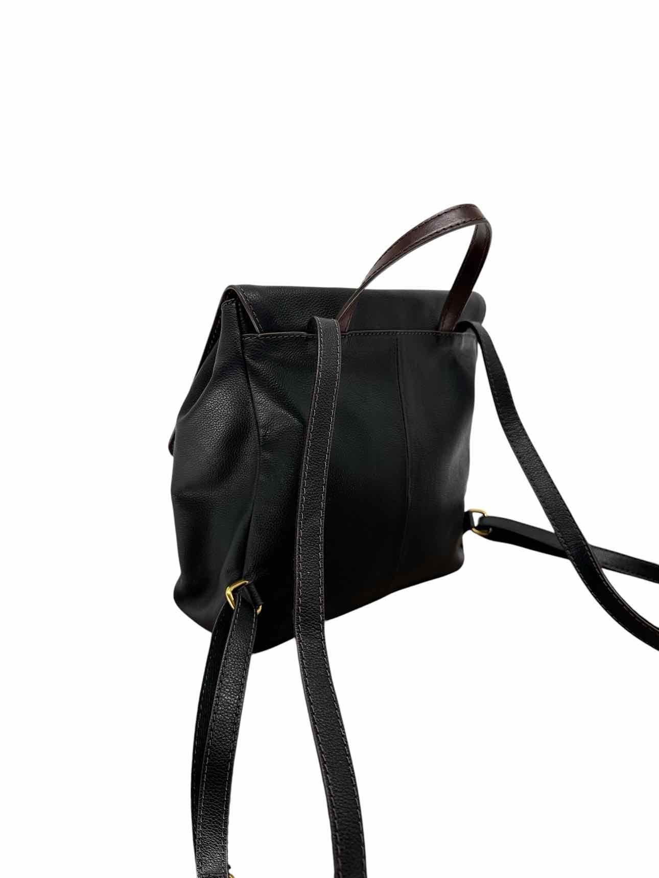 Fossil Claire Backpack Black Leather