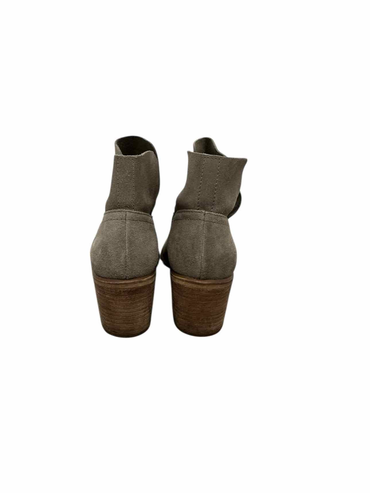 BP Brice Notched Bootie Gray Shoe Size 6.5