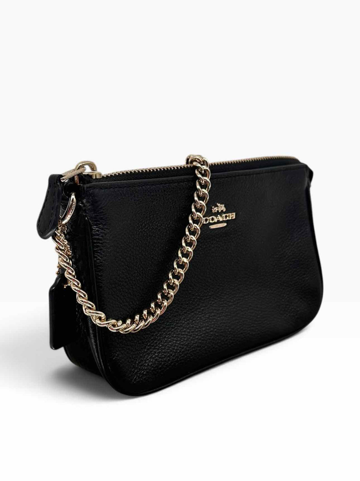 Coach Nolita Black Leather Wristlet