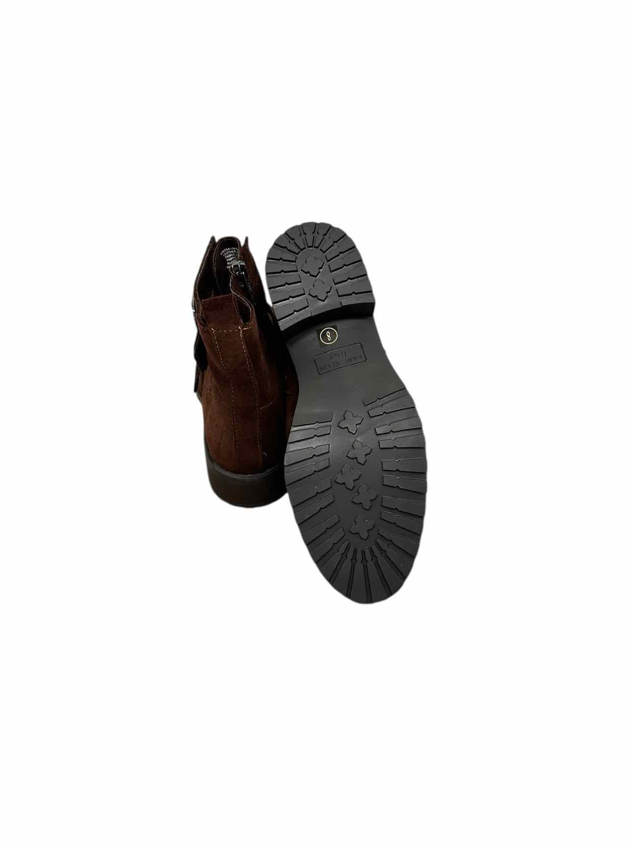 Anne Klein Nitsa Brown Bootie Shoe Size 8 **NEW**
