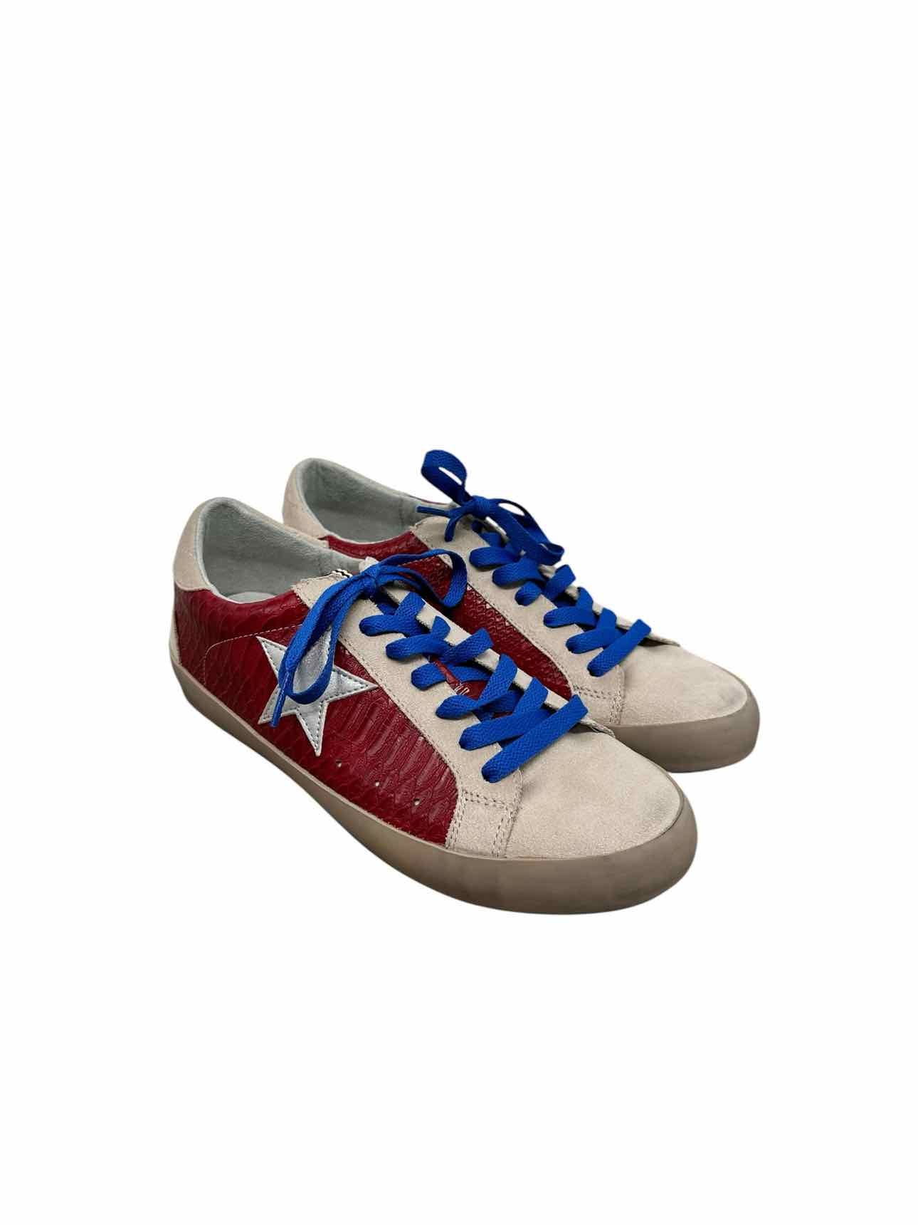 Shu Shop Red Paula Sneakers Shoe Size 9 **NEW**