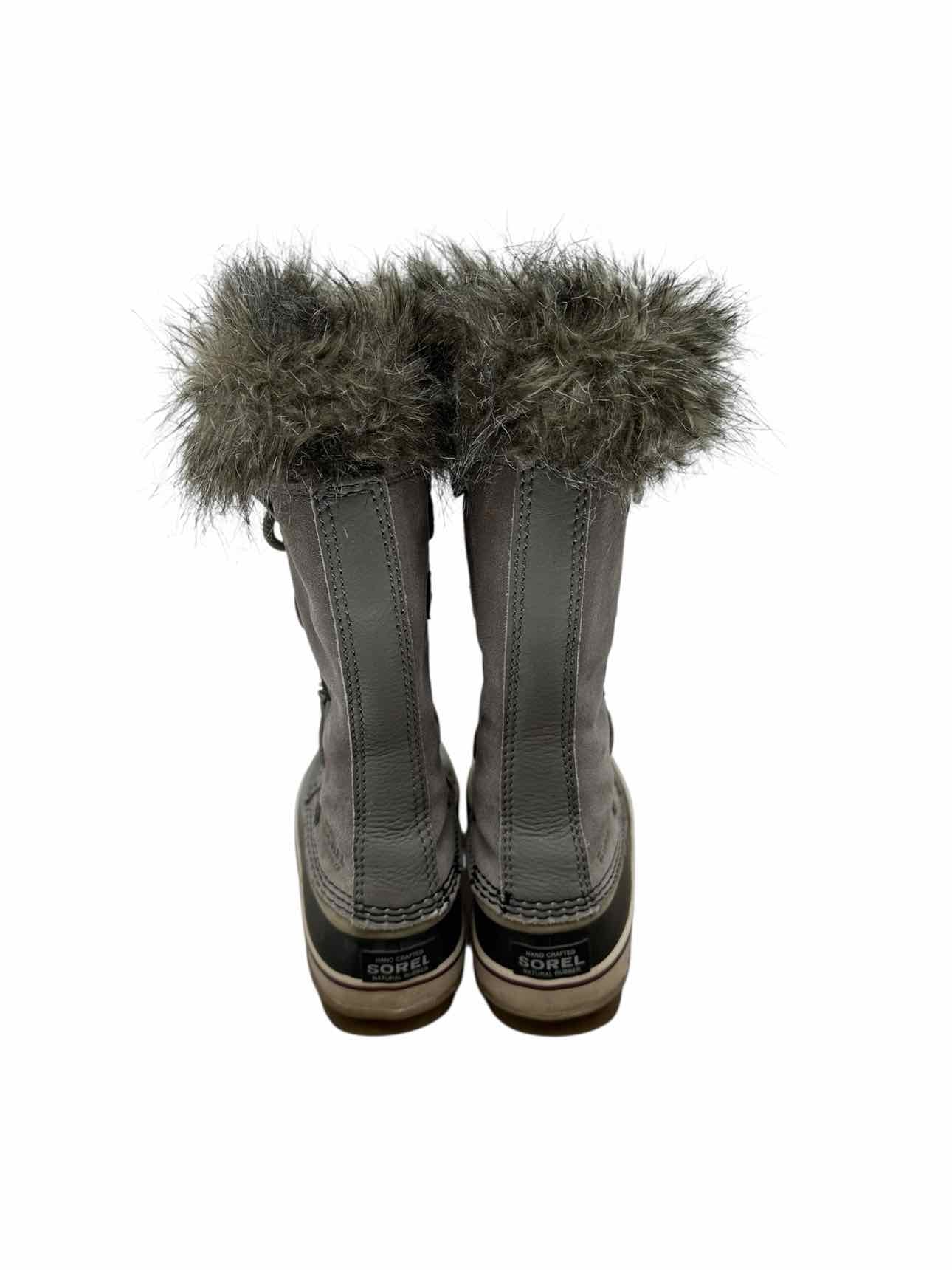 Sorel Joan of Arctic Waterproof Pac Boots Gray Shoe Size 7