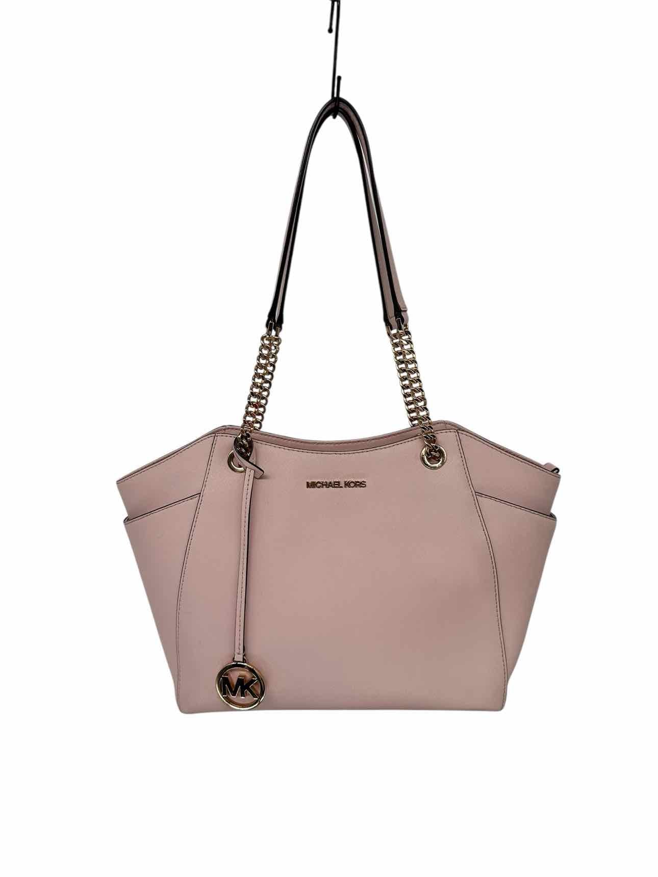 Michael Kors Jet Set Travel Chain Leather Satchel