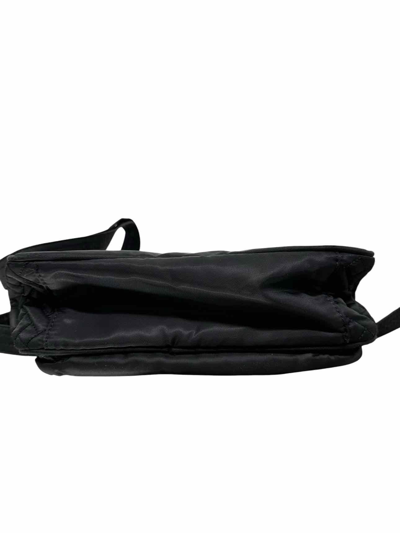 Lug Carousel XL Black Nylon Crossbody
