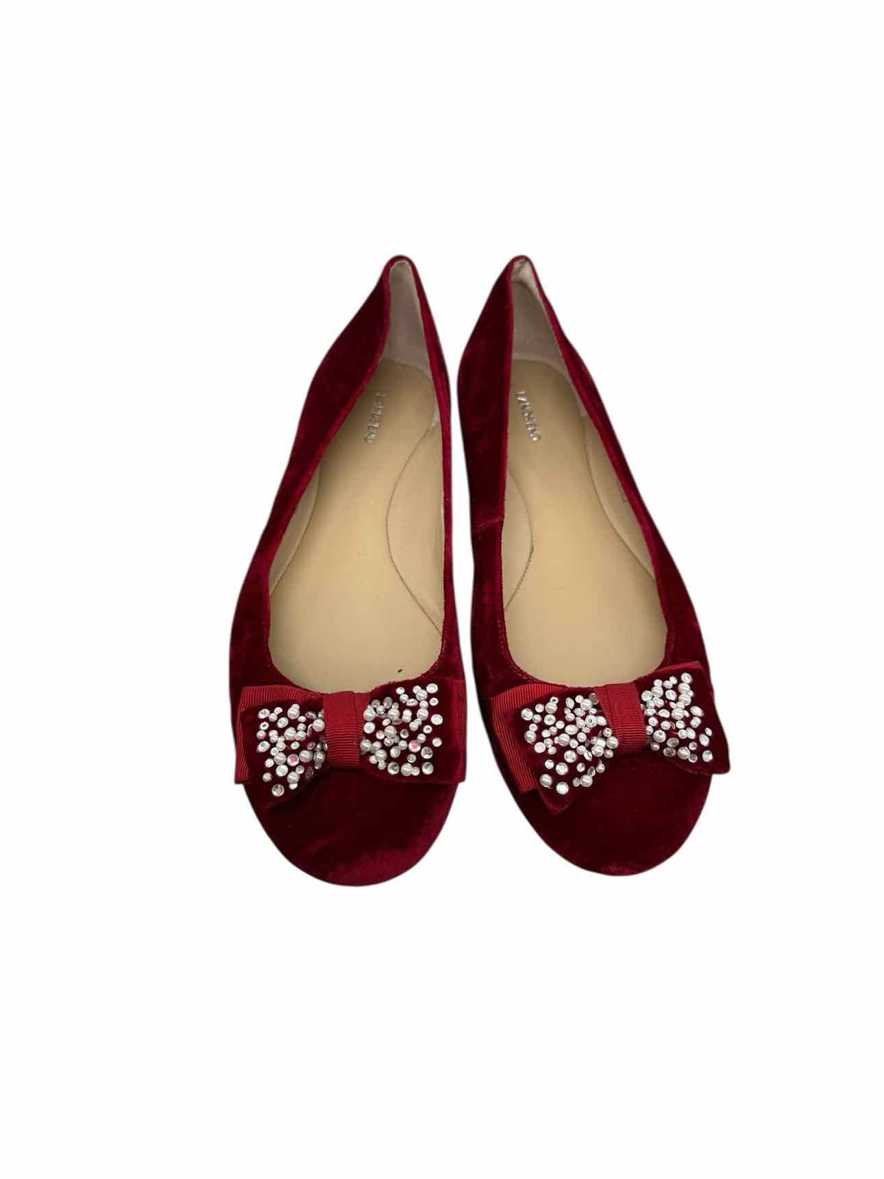 Land's End Red Shoe Size 9 Flats