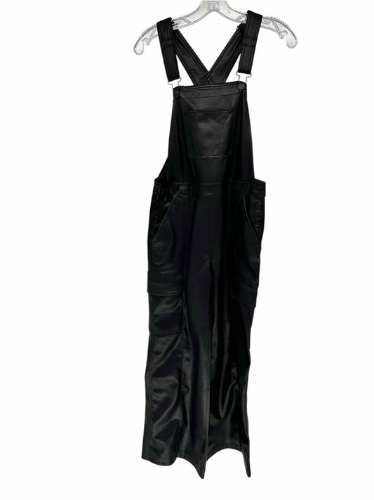 Hudson Utility Wide Leg Overall Black Size XS