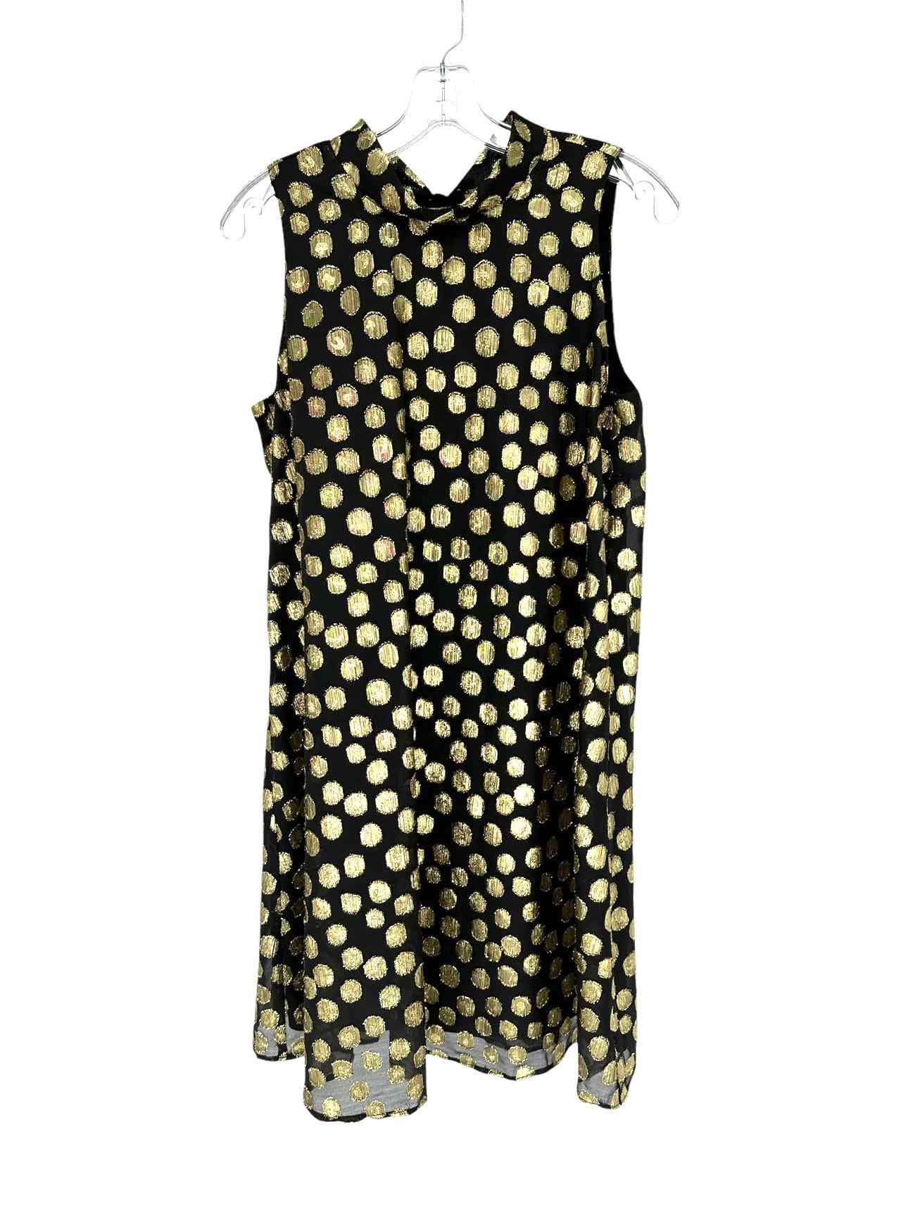 Elle Black Sleeveless Dress Size M