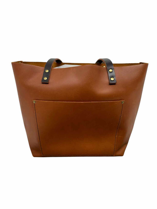 Portland Leather Goods Tan Leather Tote