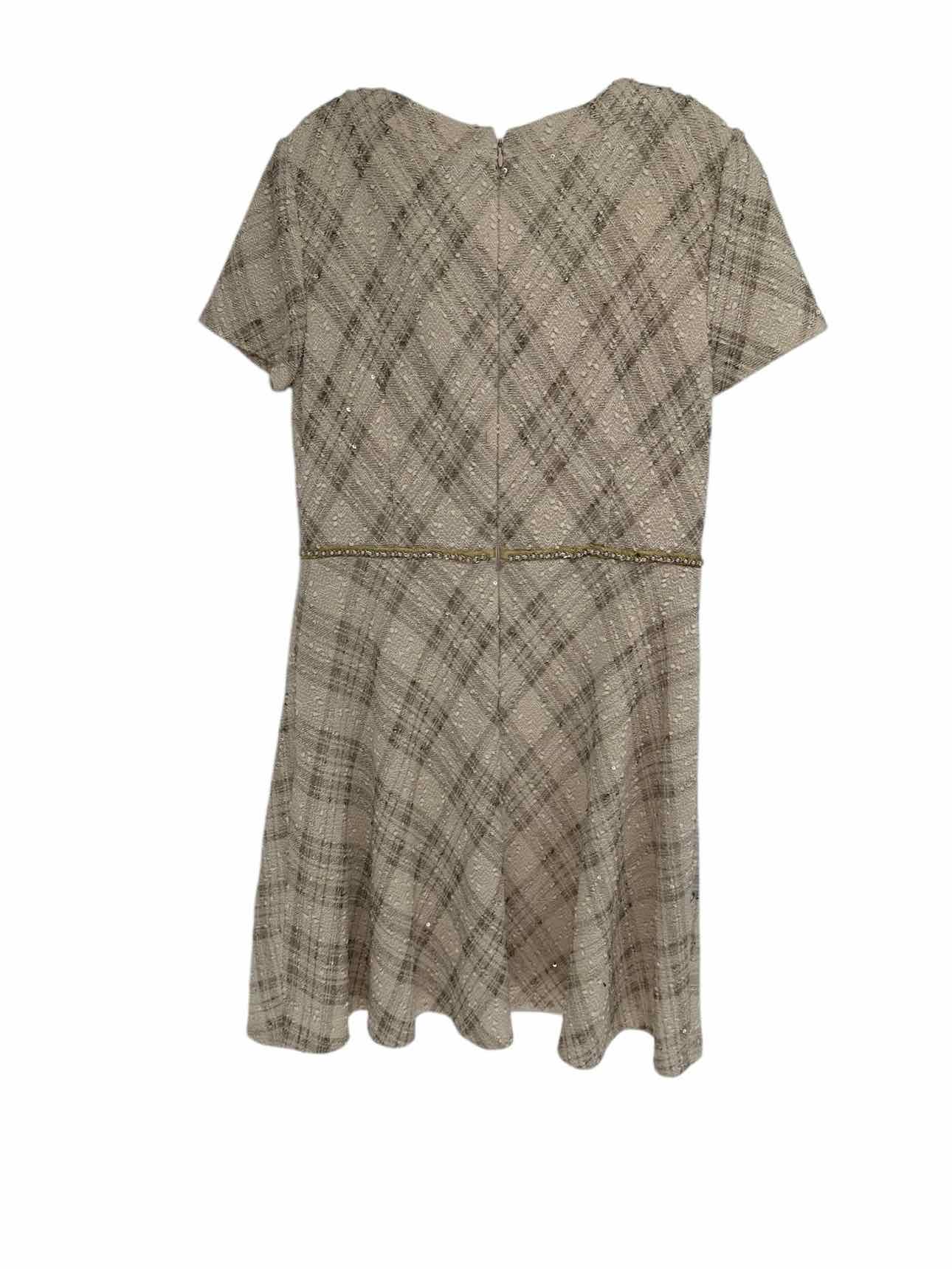 Tahari Beige Size 12 Dress