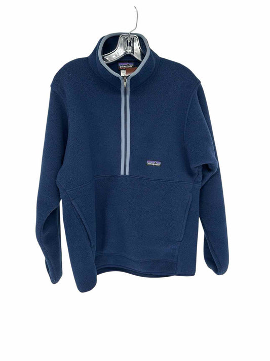 Patagonia Navy Half-Zip Fleece Size S