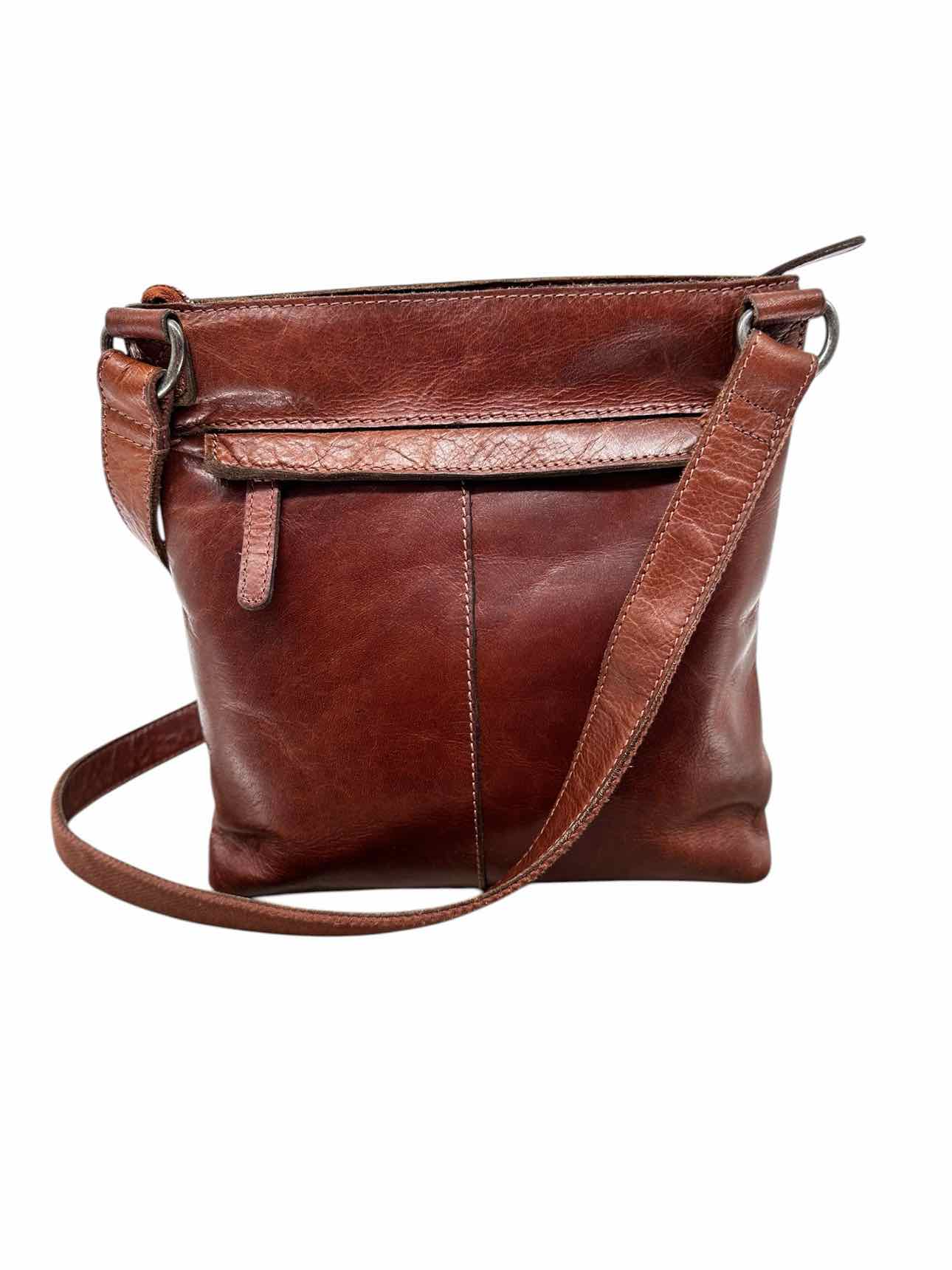 Wild West Cognac Leather Crossbody
