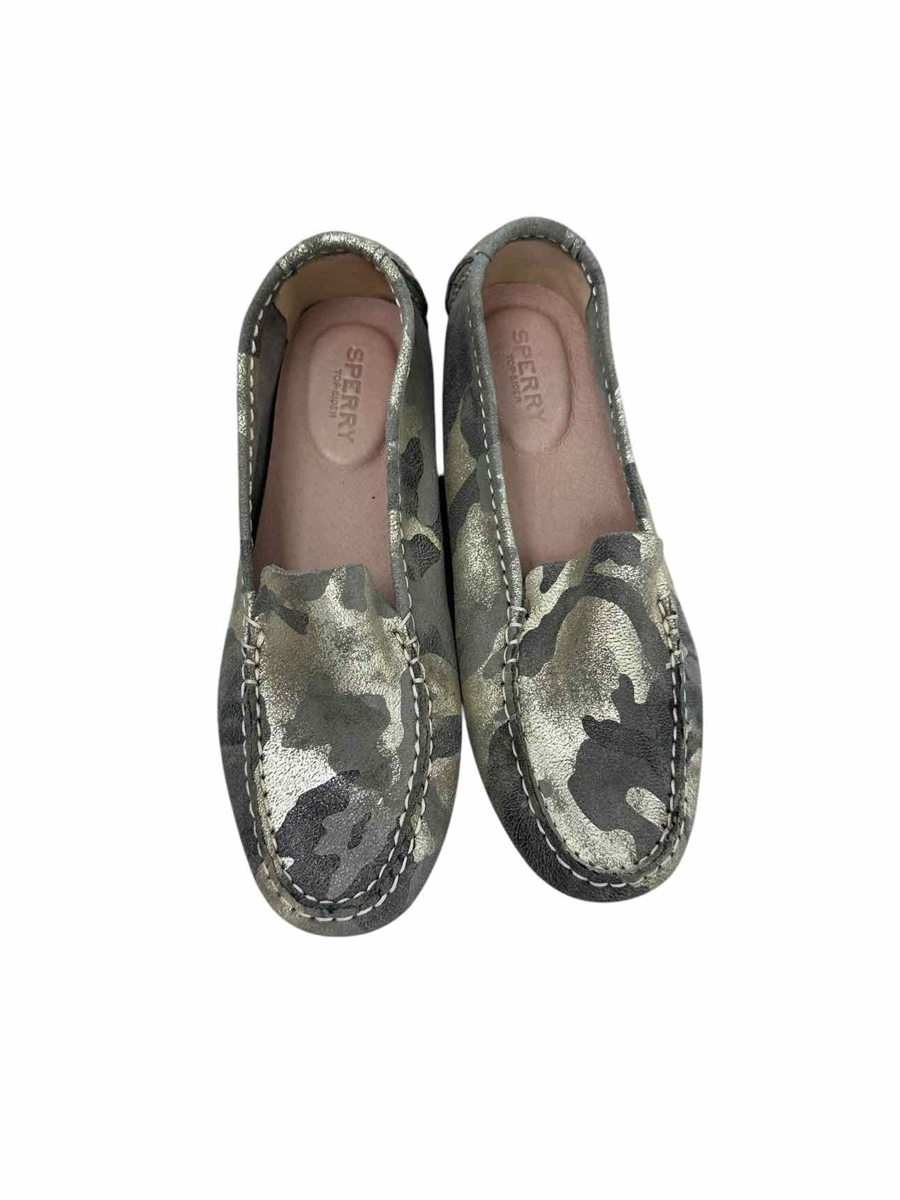 Sperry Port Moc Green Moccacins Shoe Size 7 **NEW**