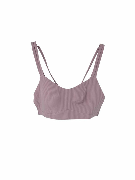 Lululemon Lilac Ribbed Like a Cloud Bra Size 2