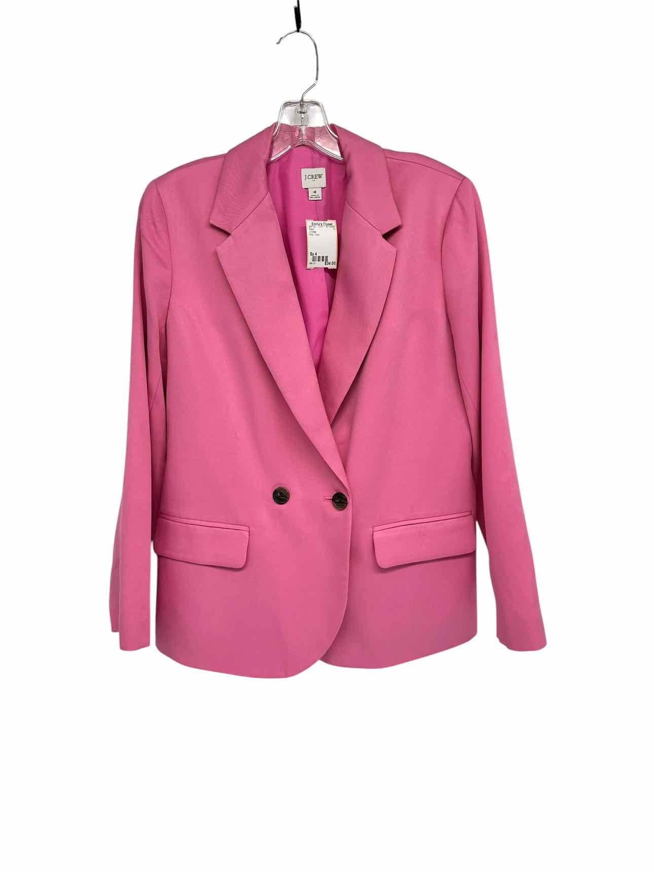 J. Crew Pink Size 4 Blazer