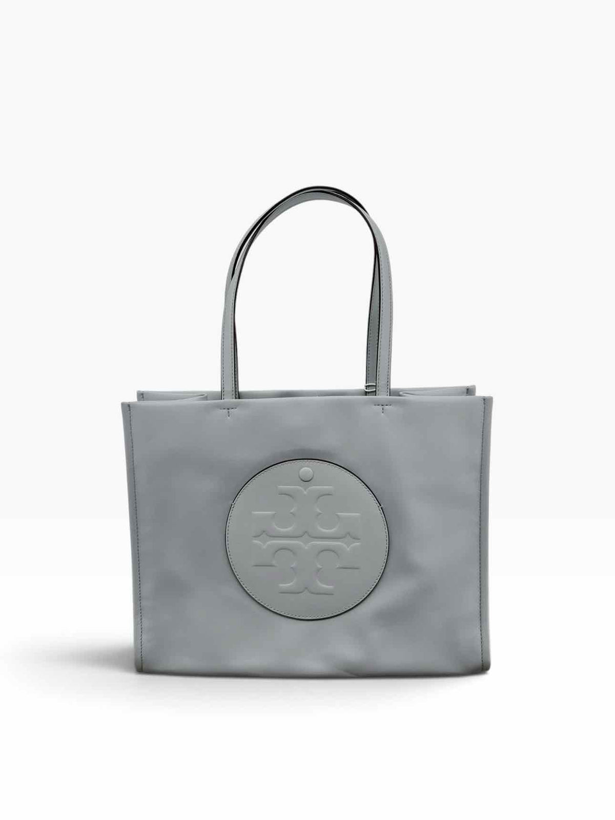 Tory Burch Ella Small Tote in Gray Blue  **NEW**