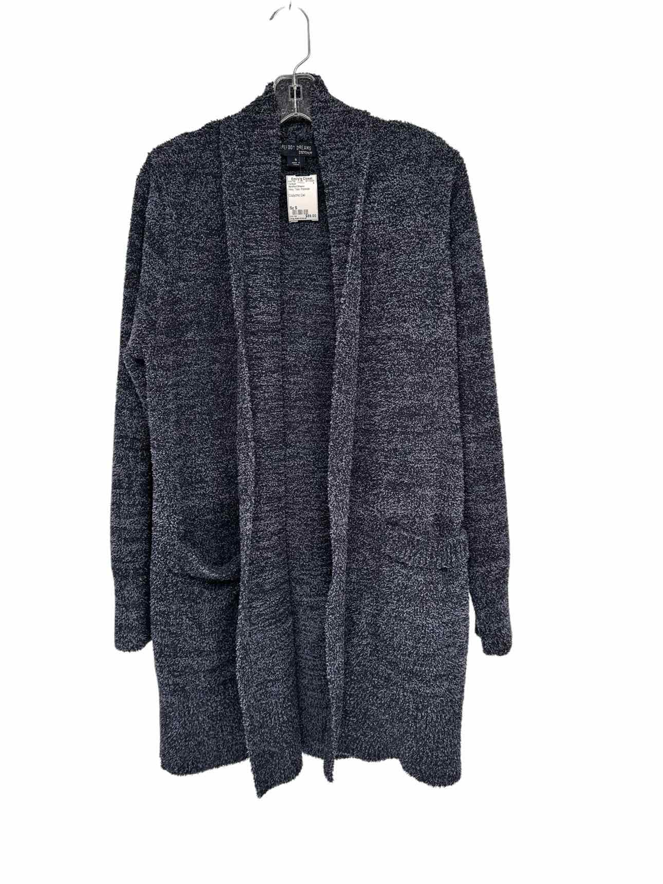 Barefoot Dreams Navy Cozychic Cali Cardigan Size S