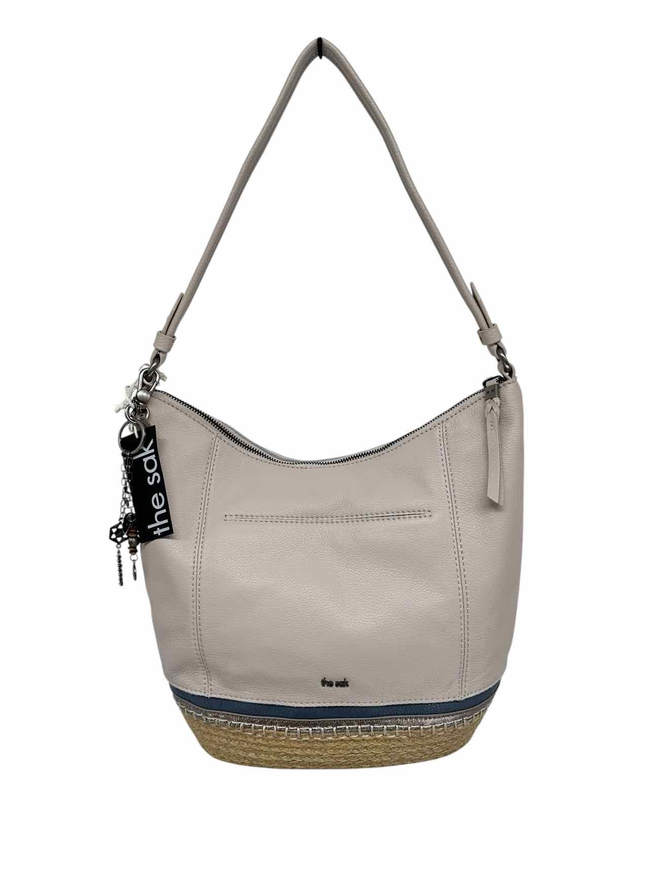 The Sak Sequoia Cream Leather Shoulder Bag