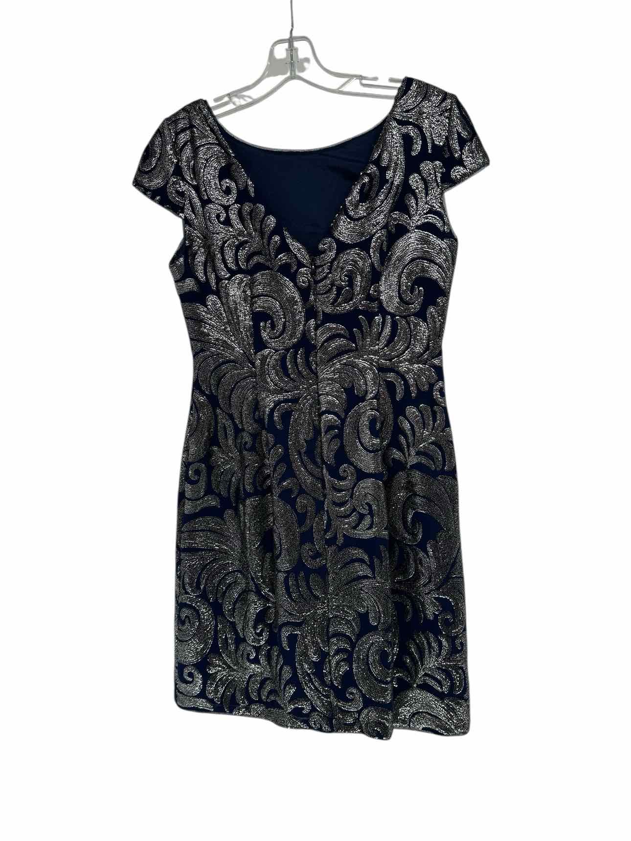 Adrianna Papell Navy Size 4 Dress