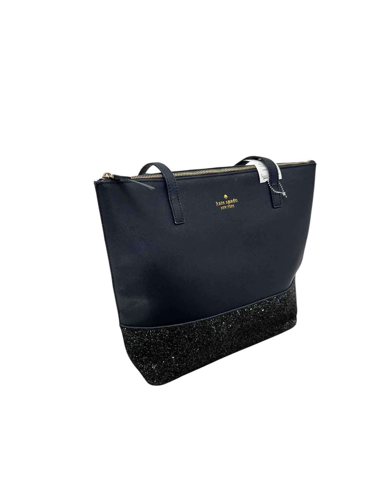 Kate Spade Greta Court Penny Glitter Zip Top Tote
