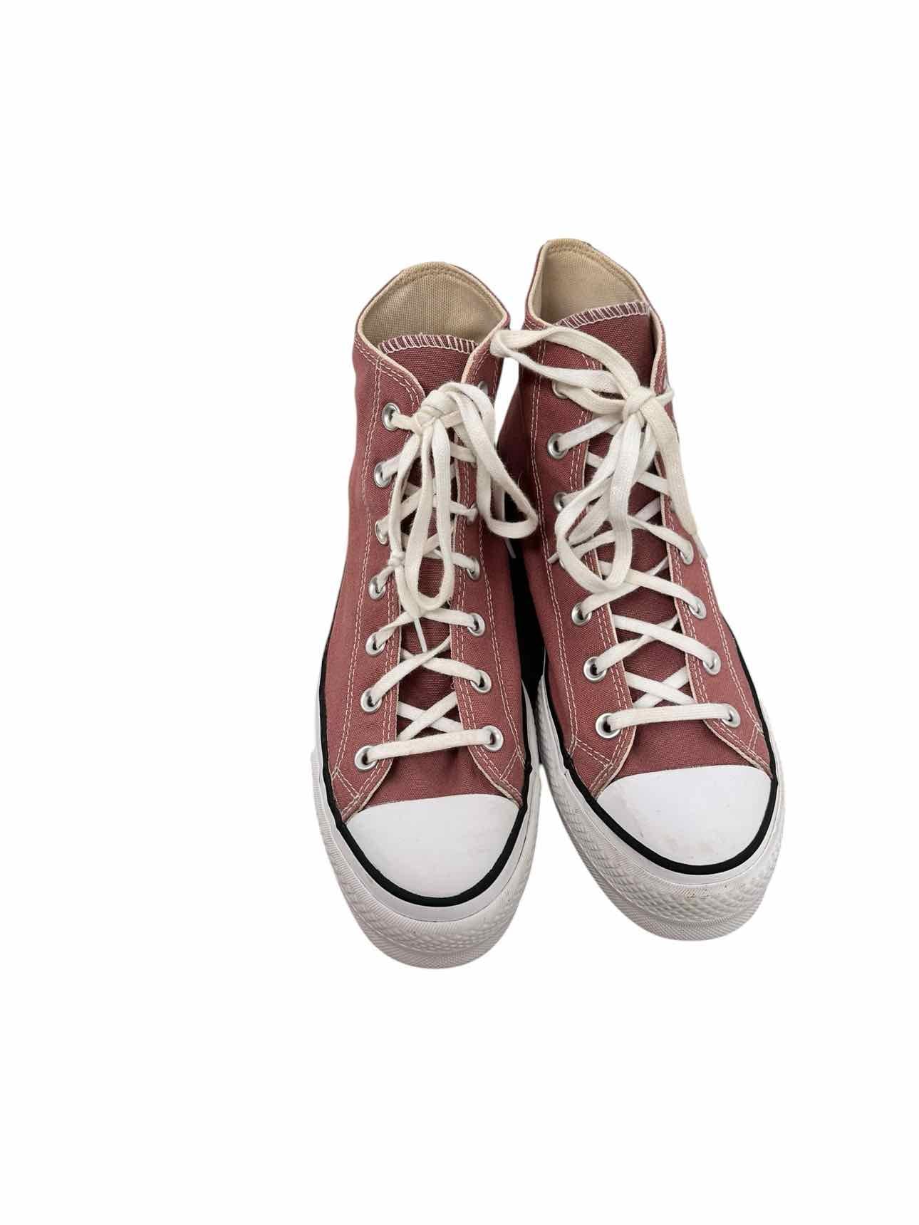 Converse Rose Chuck Taylor All Star High Tops Sneakers Shoe Size 10