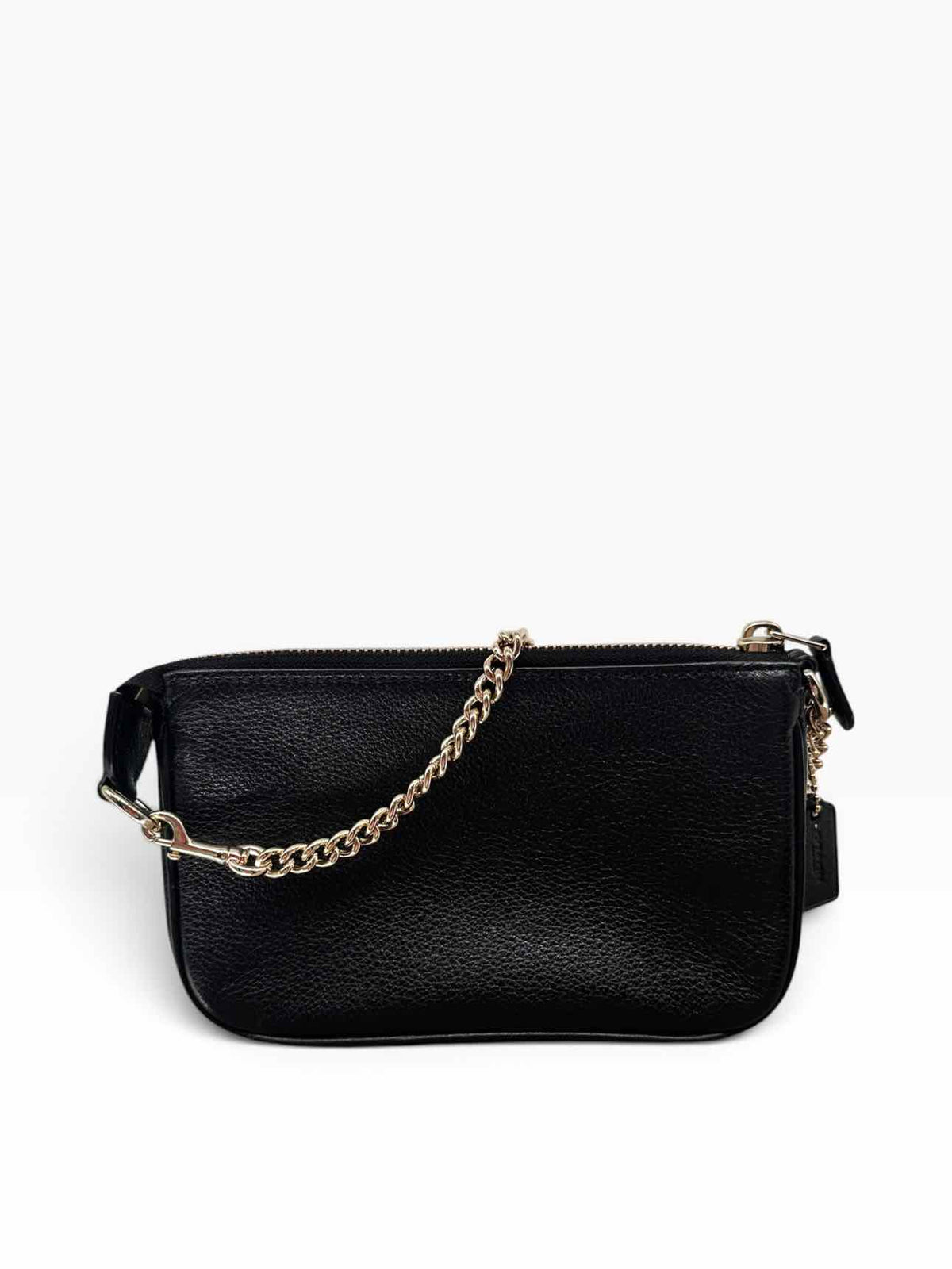 Coach Nolita Black Leather Wristlet