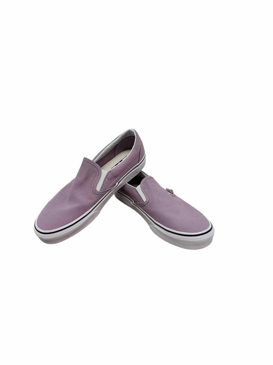 Vans Purple Shoe Size 8.5 Slip Ons **NEW**