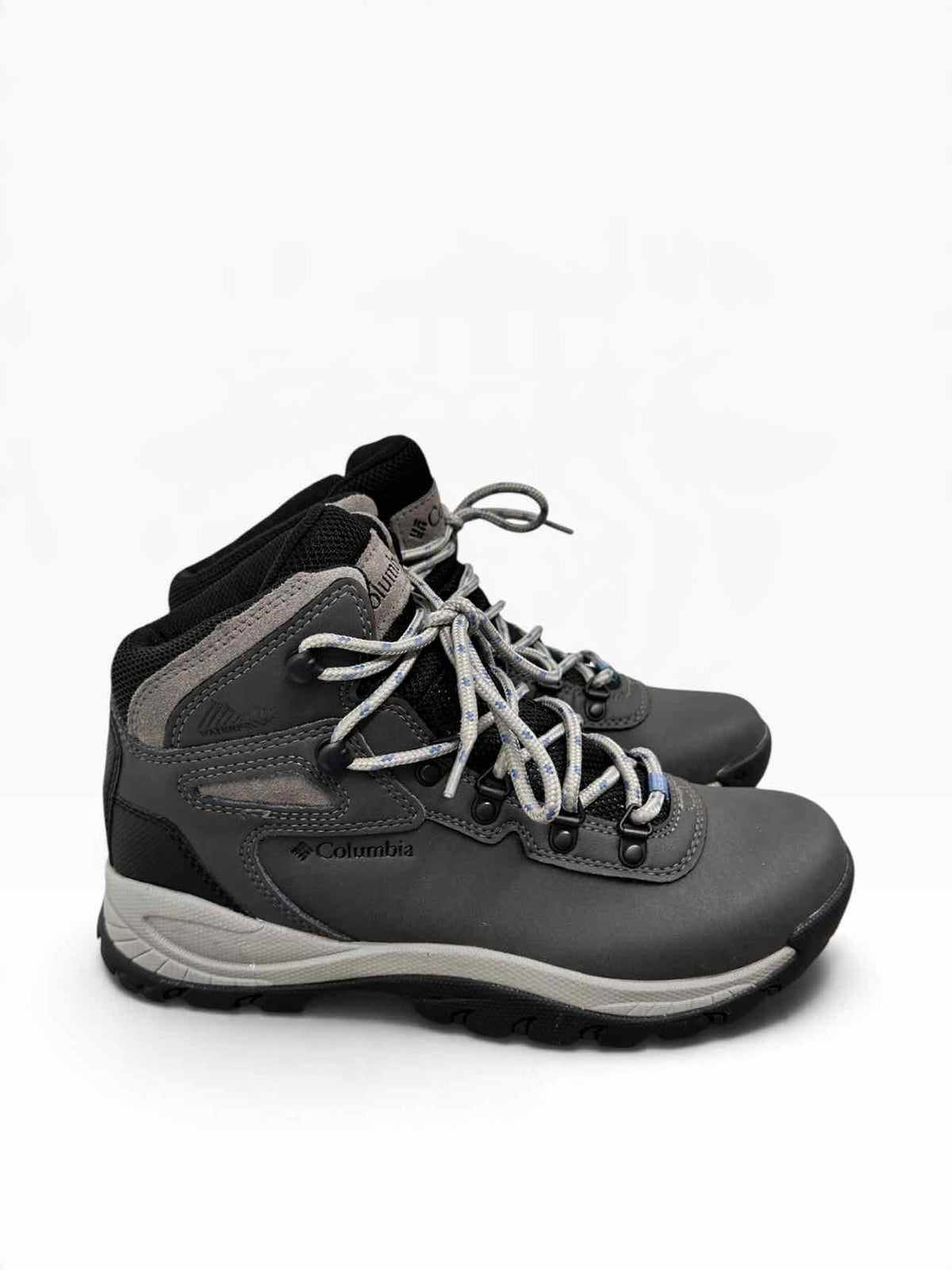 Columbia Newton Ridge Plus Waterproof Hiking Boots Gray Shoe Size 9 **NEW**