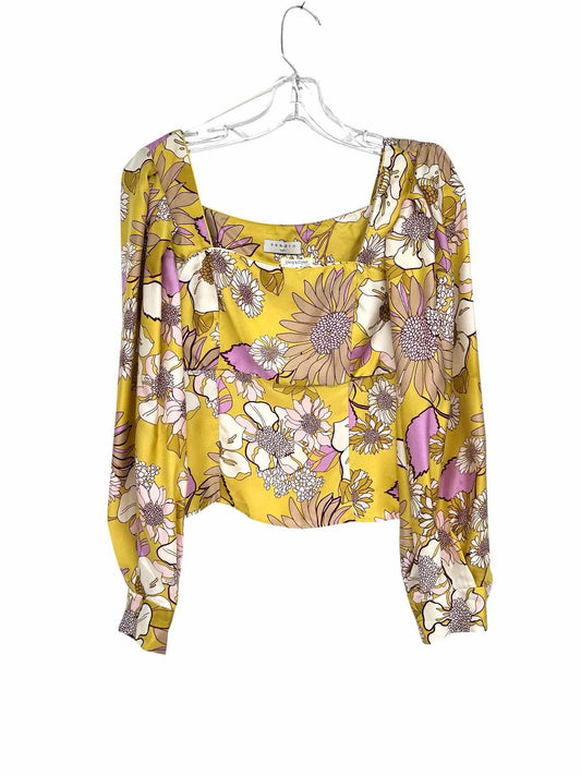 Sandro Lila Long Sleeve Top Size XS **NEW**