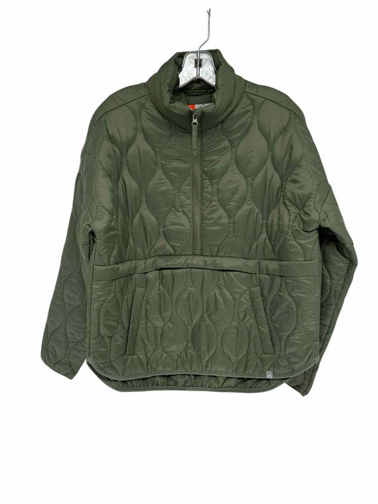 The Great Outdoorsman Onion Quilted Half-Zip Green Jacket Size M